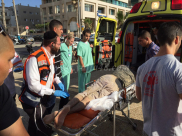  بالصور: إصابة متوسطة لشاب مقدسي تعرض لحادث غرق على شاطئ القدس بمدينة يافا